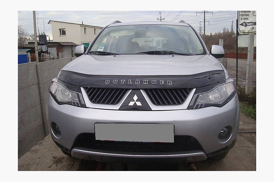 Mitsubishi Outlander 2006–2012 Motora pārsega deflektors 2006-2008 (VIP) Image