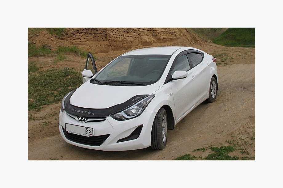 Hyundai Elantra (MD/UD) 2011–2015 Motora pārsega deflektors VIP Image