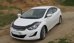 Hyundai Elantra (MD/UD) 2011–2015 Motora pārsega deflektors VIP foto 1