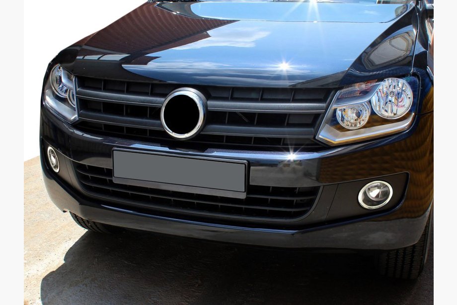 Volkswagen Amarok 2010–2022 Miglas lukturu uzlikas 2010-2012 (2 gab., nerūsējošais tērauds) Foto 1