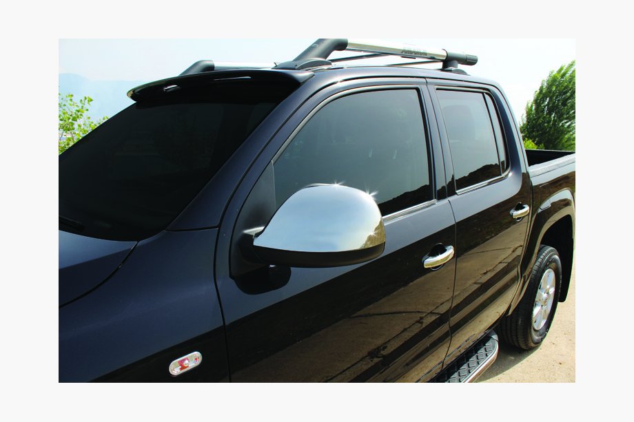 Volkswagen Amarok 2010–2022 Spoguļu uzlikas (2 gab., nerūsējošais tērauds) Image