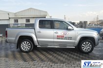 Volkswagen Amarok 2010–2022 Sānu aizsargcaurules (2 gab., nerūsējošais tērauds) foto 6