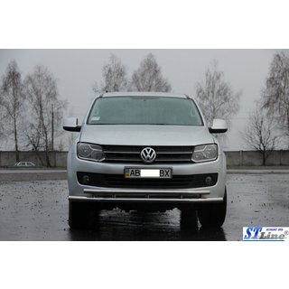 Priekšējais aizsargstienis ST018-2 (nerūsējošais tērauds) foto 2