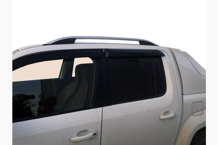 Volkswagen Amarok 2010–2022 Jumta reliņi Skyport Grey Image