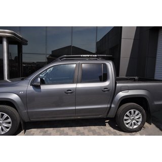 Melni jumta reliņi ar šķērsstieņiem Mitsubishi L200 2006–2015 foto 3