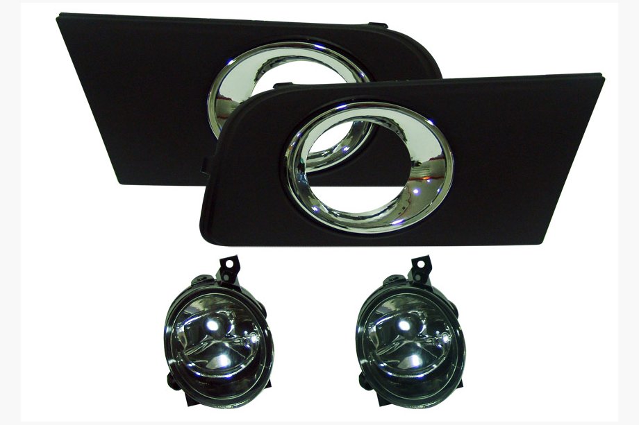 Volkswagen Amarok 2010–2022 Miglas lukturi ar hromētu apdari (halogēna) Image