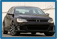 Volkswagen Jetta 2011–2018 Spoguļu uzlikas EU (2 gab., nerūsējošais tērauds) OmsaLine – itāļu nerūsējošais tērauds foto 2