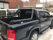 Volkswagen Amarok 2010–2022 Virsbūves loks (melns) 76 mm foto 7