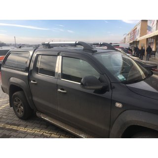 Durvju statņu moldingi (6 gab., nerūsējošais tērauds) Volkswagen Amarok 2010–2022 foto 2