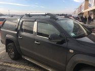 Volkswagen Amarok 2010–2022 Durvju statņu moldingi (6 gab., nerūsējošais tērauds) foto 2