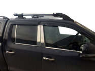 Volkswagen Amarok 2010–2022 Durvju statņu moldingi (6 gab., nerūsējošais tērauds) foto 3