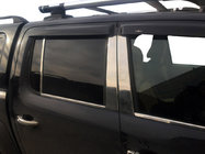 Volkswagen Amarok 2010–2022 Durvju statņu moldingi (6 gab., nerūsējošais tērauds) foto 1
