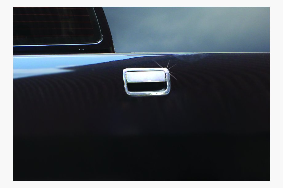 Volkswagen Amarok 2010–2022 Bagāžnieka roktura uzlika (nerūsējošais tērauds) OmsaLine – itāļu nerūsējošais tērauds Image