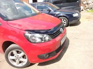 Volkswagen Caddy 2010–2015 Kapota deflektors (FLY) foto 2