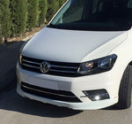 Volkswagen Caddy 2015–2020 Priekšējā bampera uzlika (krāsošanai) foto 1