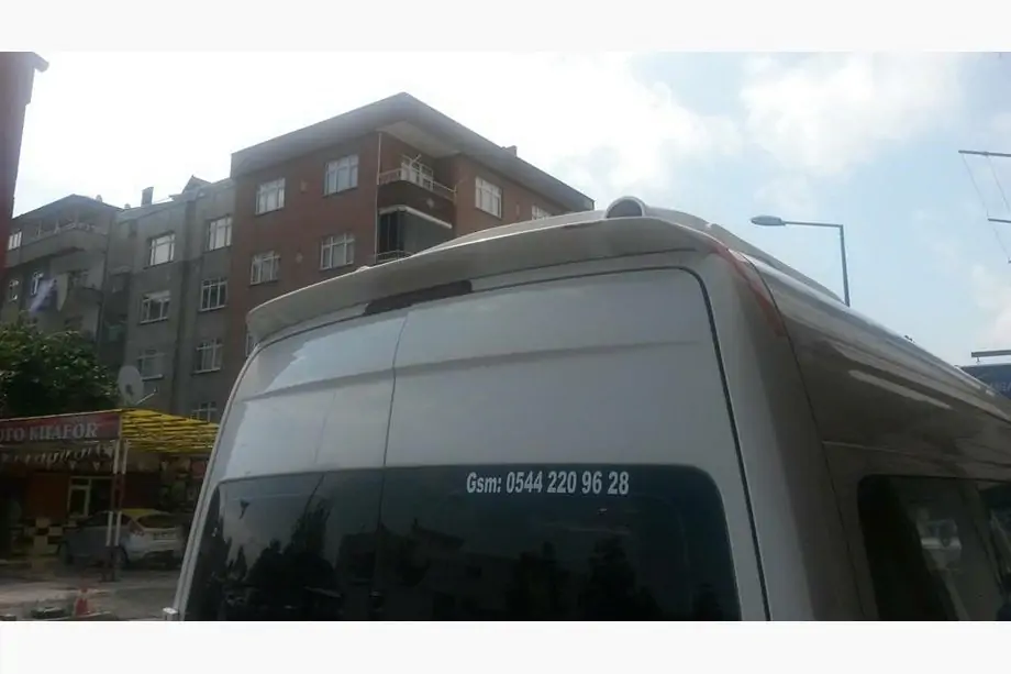 Volkswagen Crafter 2006–2016 Spoileris Anatomik (šaurais modelis, krāsošanai) Foto 4