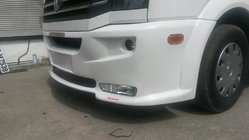 Volkswagen Crafter 2006–2016 Priekšējā bufera lūpa 2012↗ (Era ar slīpumu, krāsošanai) foto 3