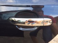 Volkswagen Golf 6 2008–2014 Durvju rokturu uzlikas (SW, 4 gab., nerūsējošais tērauds) foto 4
