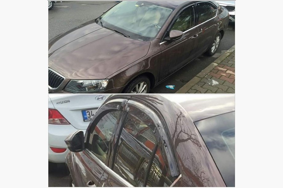 Skoda Superb 2009–2015 Logu vēja deflektori SD (4 gab., Perflex) Image