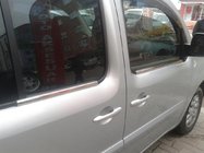 Renault Kangoo 2008–2020 Ārējās logu apmales (4 gab., nerūsējošais tērauds) 2 gab., Carmos – Turcijas nerūsējošais tērauds foto 4