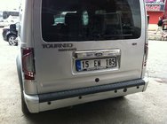 Ford Connect 2010–2013 Hromēta līste virs numura zīmes (montāža uz oriģinālās vietas, nerūsējošais tērauds) Carmos - turku teras foto 3