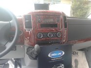 Mercedes Sprinter W906 2006–2018 Paneļa apdares uzlikas (Meric, 50 detaļas) Karbon foto 7