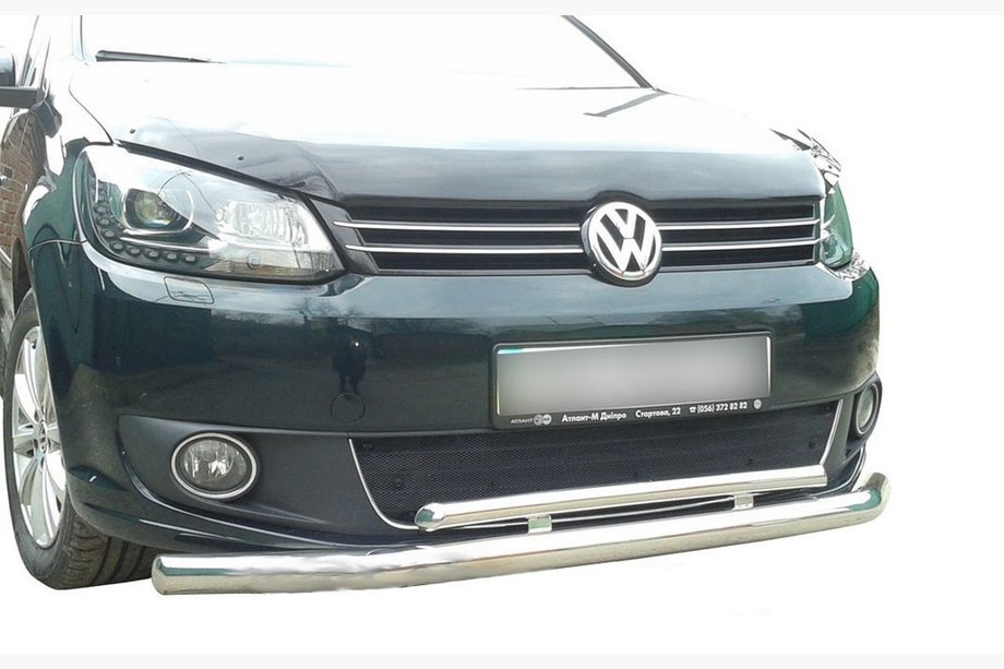 Volkswagen Caddy 2010–2015 Priekšējais dubultais aizsargstienis 70/48 mm (nerūsējošais tērauds) Image