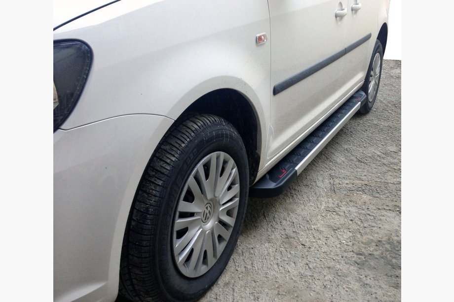 Volkswagen Caddy 2010–2015 Sānu pakāpieni Red-style (2 gab., alumīnija) Image