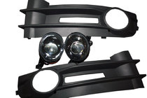 Volkswagen Caddy 2004–2010 Miglas lukturu komplekts (ar projekcijas lēcām) foto 1
