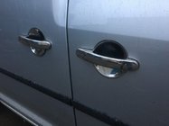 Volkswagen Caddy 2004–2010 Durvju rokturu uzlikas (nerūsējošais tērauds) foto 3