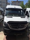 Mercedes Sprinter W906 2006–2018 Vējstikla vizieris ar rāmi V1 (melns spīdīgs, 5 mm) foto 3
