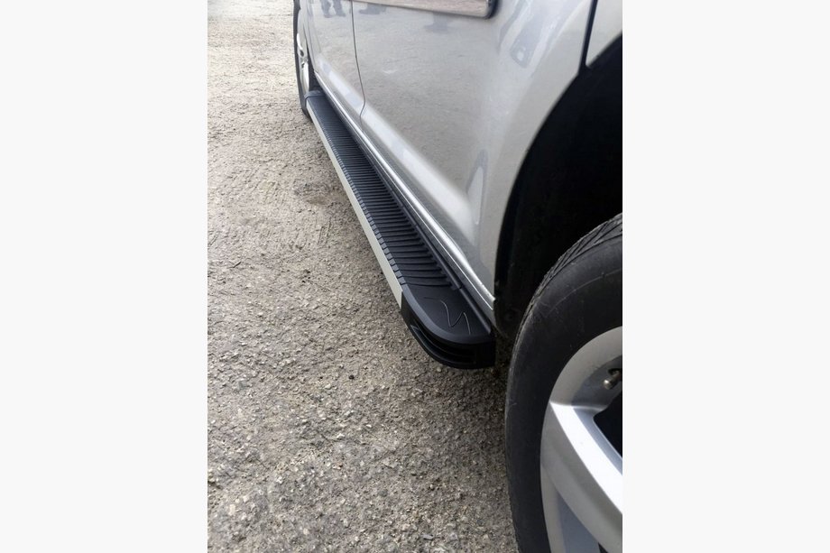 Volkswagen Caddy 2004–2010 Sānu sliekšņi MAYA (2 gab., alumīnija) Image