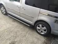 Volkswagen Caddy 2015–2020 Durvju rokturu uzlikas (nerūsējošais tērauds) foto 2