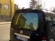 Volkswagen Caddy 2004–2010 Spoileris Kalin (krāsošanai) foto 2