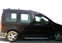 Volkswagen Caddy 2004–2010 Sānu pakāpieni Allmond Grey (2 gab., alumīnijs) foto 1