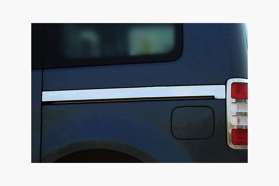 Volkswagen Caddy 2004–2010 Hroma moldingi bīdāmajām durvīm (Maxi, 2 gab.) Image