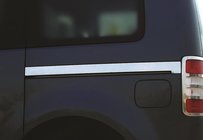 Volkswagen Caddy 2010–2015 Bīdāmo durvju moldings (2 gab., nerūsējošais tērauds) foto 1