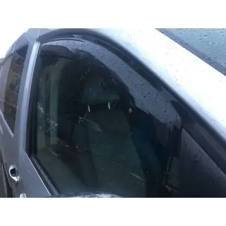 Logu vēja deflektori (2 gab., Niken) foto 4