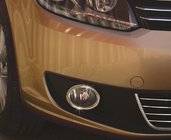 Volkswagen Touran 2010–2015 Miglas lukturu hromētas uzlikas (2 gab., nerūsējošais tērauds) foto 1