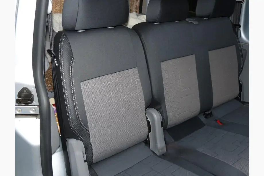Volkswagen Caddy 2004–2010 Autosēdekļu pārvalki (mākslīgā āda↗audums, Premium) Image