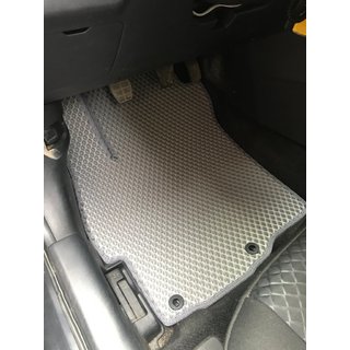 EVA auto paklājiņi (gaiši pelēki) foto 1
