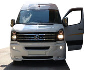 Volkswagen Crafter 2006–2016 Priekšējā bufera uzlika 2012↗ (2 miglas lukturiem, krāsošanai) foto 2