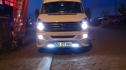 Volkswagen Crafter 2006–2016 Priekšējā bampera uzlika 2012↗ (Sport-3, krāsošanai) foto 7