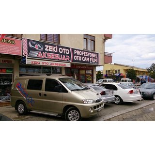 Hromēti jumta reliņi Hyundai H200, H1, Starex 1998–2007 foto 2