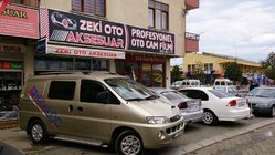 Hyundai H200, H1, Starex 1998–2007 Hromēti jumta reliņi foto 2
