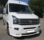Volkswagen Crafter 2006–2016 Priekšējā bampera uzlika 2012↗ (LED, krāsošanai) foto 4