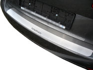 Volkswagen Touran 2010–2015 Natanika aizmugurējā bufera aizsarguzlika (nerūsējošais tērauds) foto 1