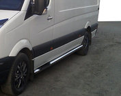 Nissan Interstar 2002–2010 Sānu aizsargcaurules (2 gab., nerūsējošais tērauds) foto 1