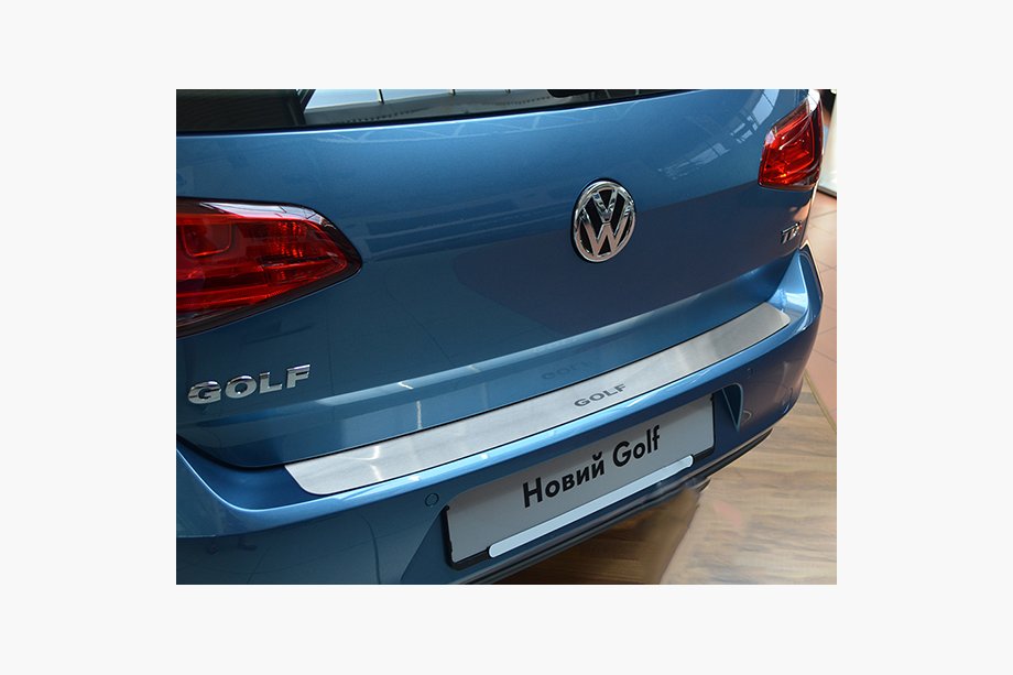 Volkswagen Golf 7/E-Golf 2012–2020 Aizmugurējā bampera uzlika Nataniko (nerūsējošais tērauds) Variant (universālis) Image
