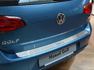 Volkswagen Golf 7/E-Golf 2012–2020 Aizmugurējā bampera uzlika Nataniko (nerūsējošais tērauds) Variant (universālis) foto 1
